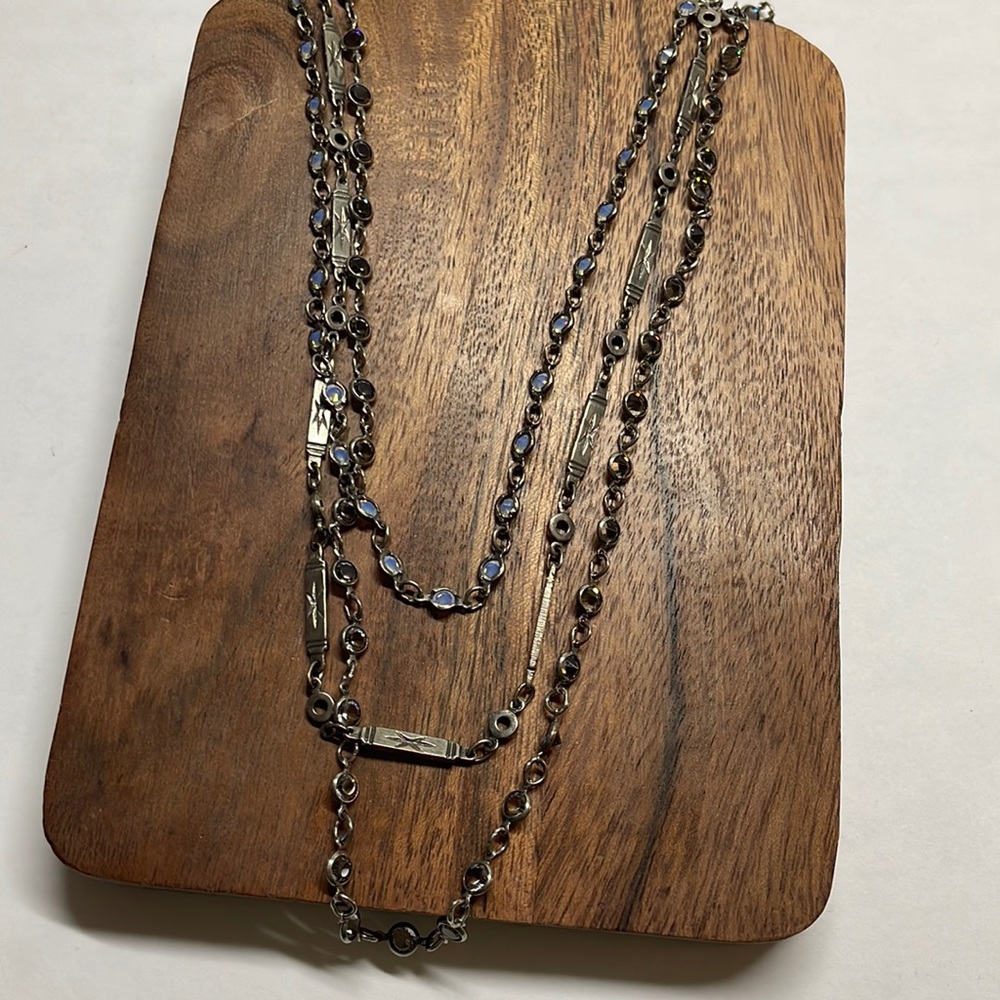 Sorrelli Multi Strand Crystal Necklace